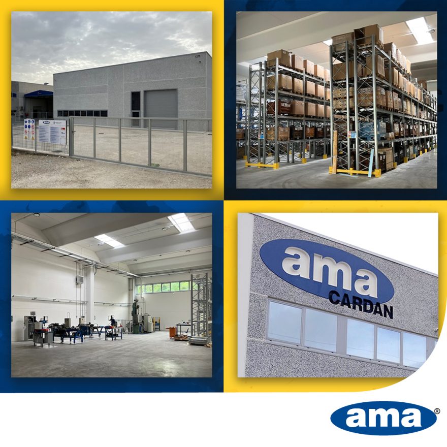 Rozbudowujemy fabrykę AMA Cardan we Włoszech!